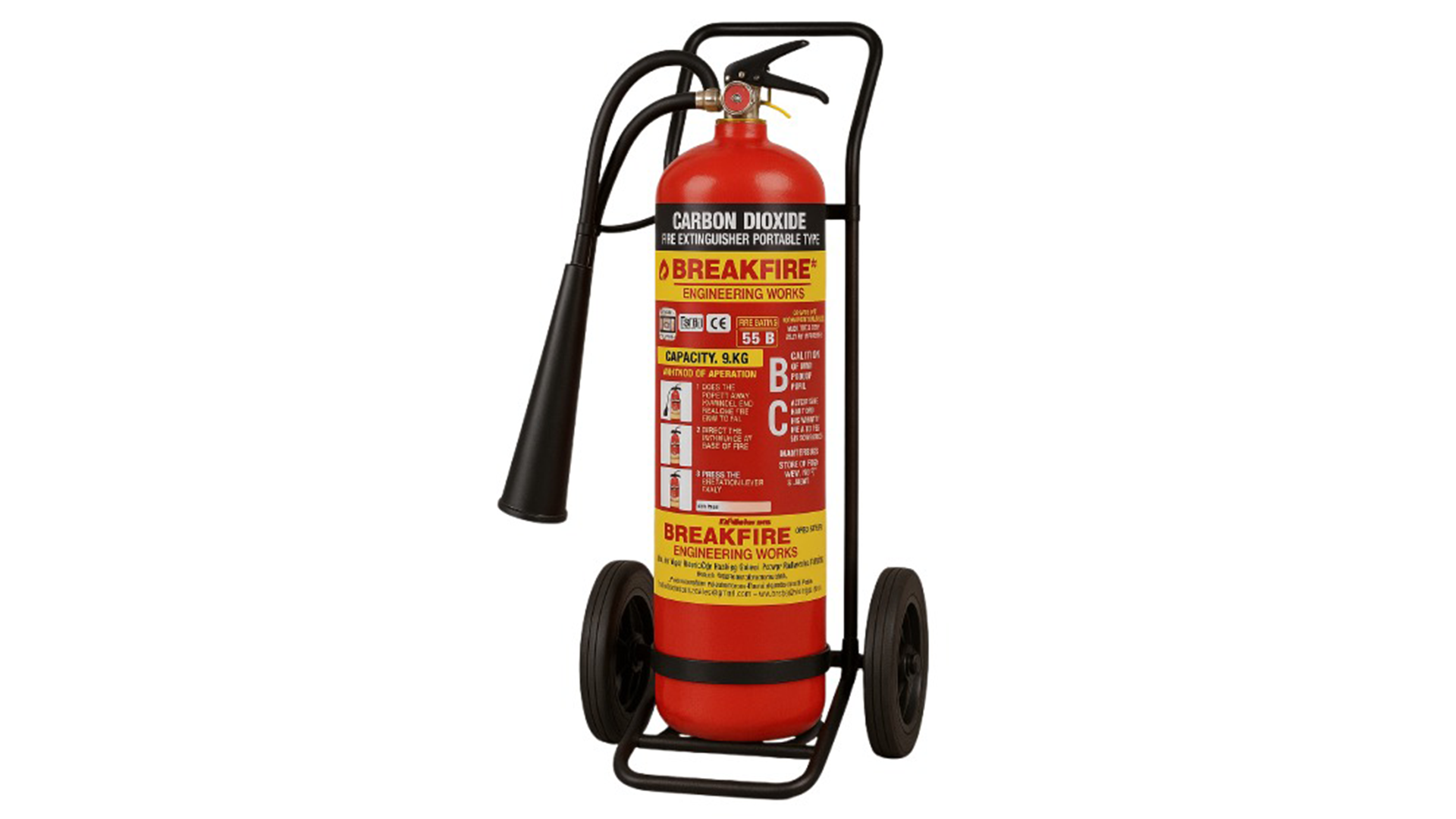 Wheeled Extinguisher Akola